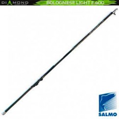 Удочка с кольцами Salmo Diamond Bolognese Light F 400, углеволокно, 4 м, тест: 5-15 г , 190 г